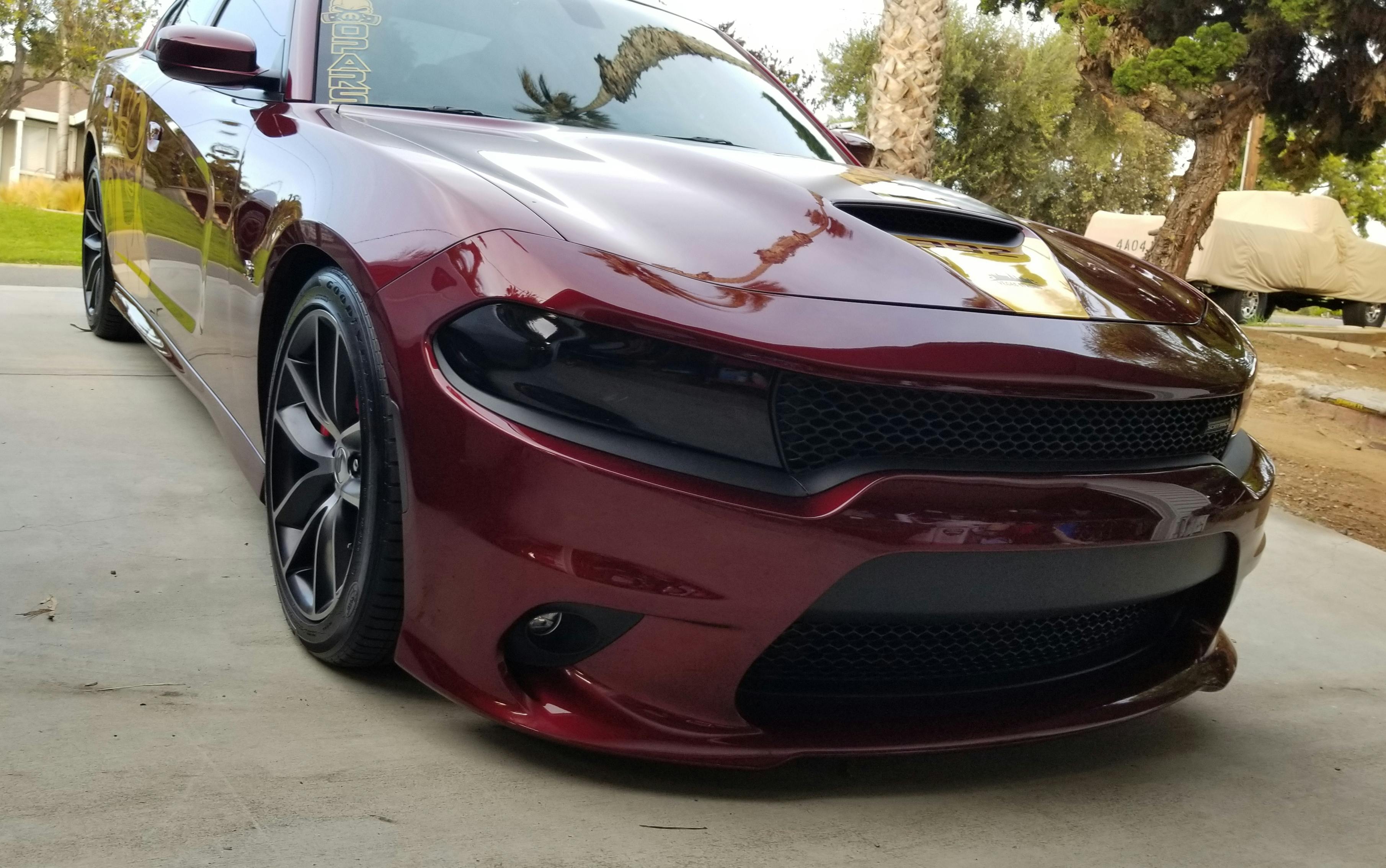 2015+ Charger Headlight Tint Kit